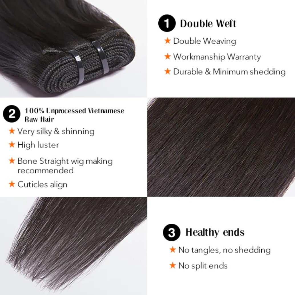 RAW VIETNAM HAIR
